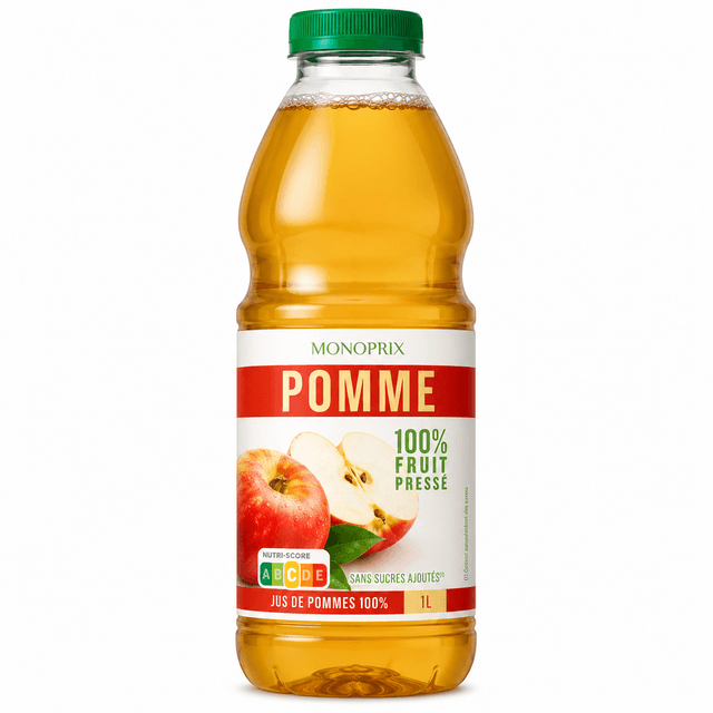 Jus de pomme 1 L